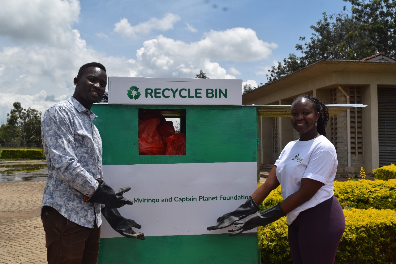 Recycle Bin Launch at CUEA